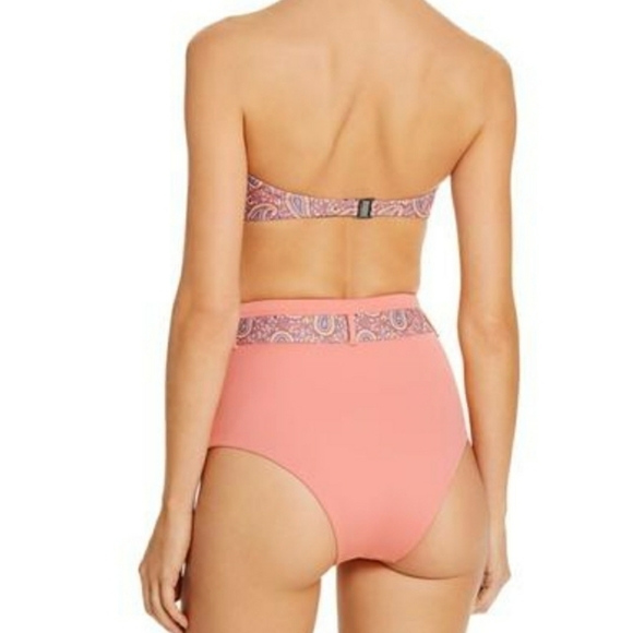 PALM Mesa two piece bikini: bandeau top and high rise bottom - Picture 4 of 16